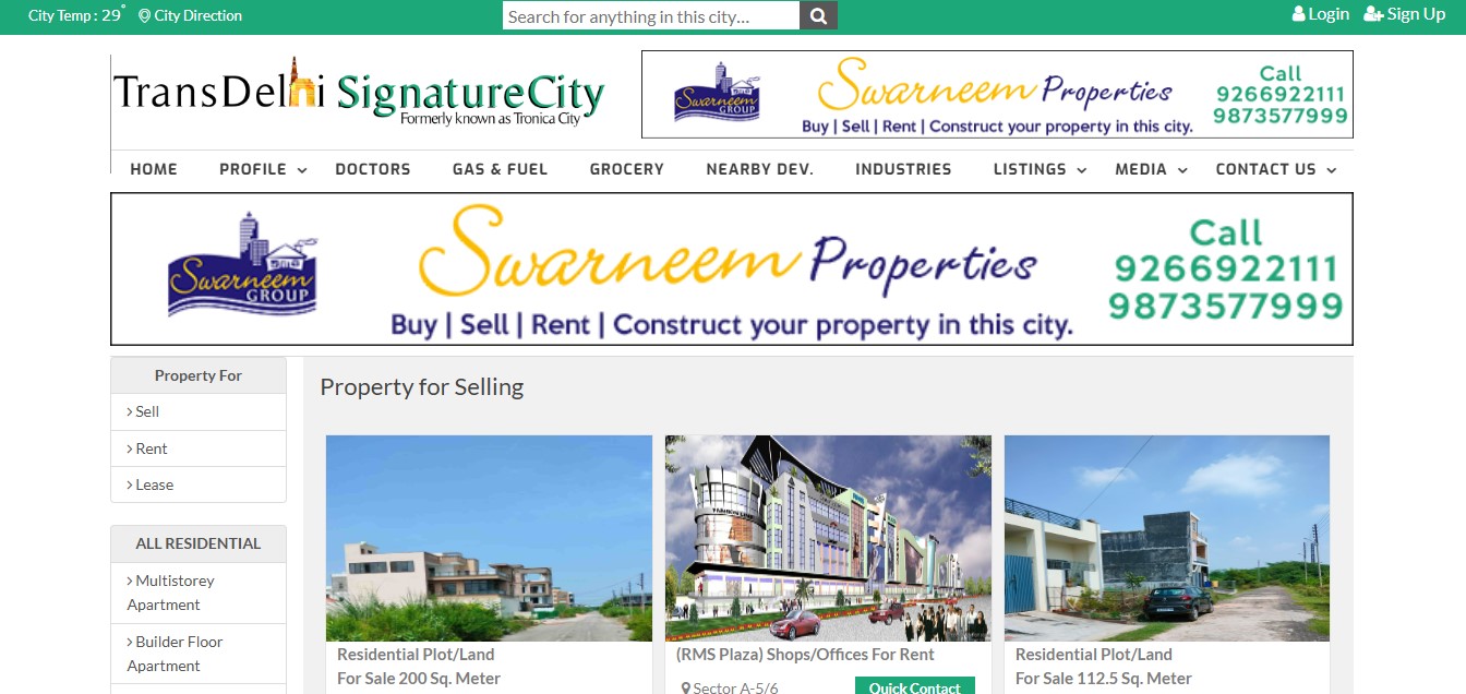 Properties For Sale In Delhi Ncr